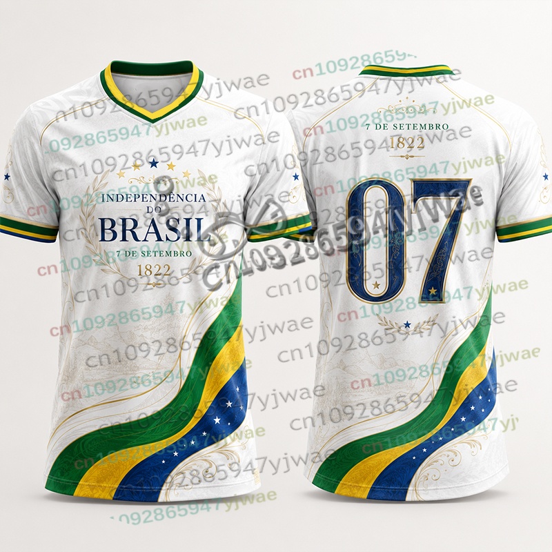 Street Fashion Brazil - Maillot de football pour hommes du