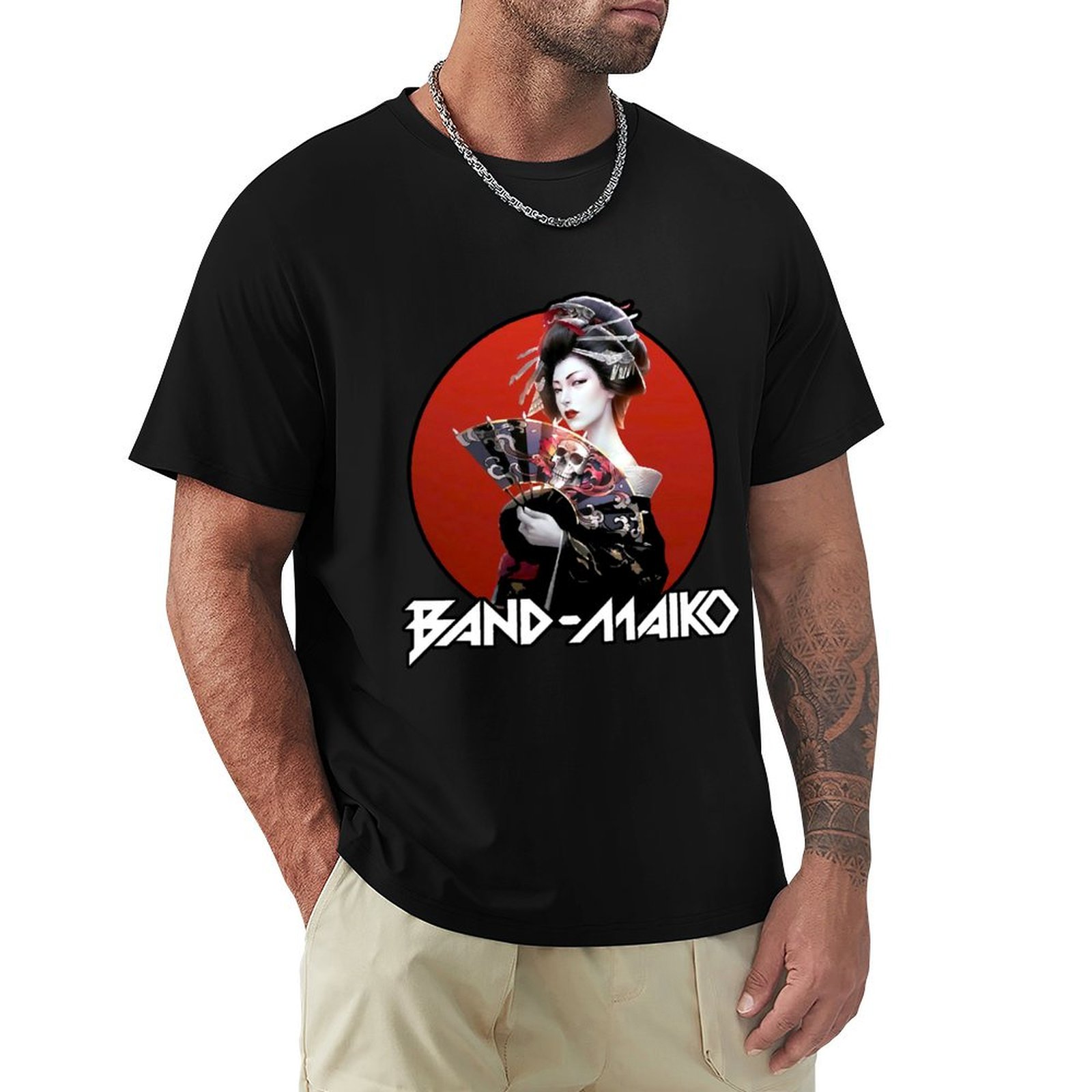 Street Fashion Essentials - T-shirt Essential Band Maid Japan Metal