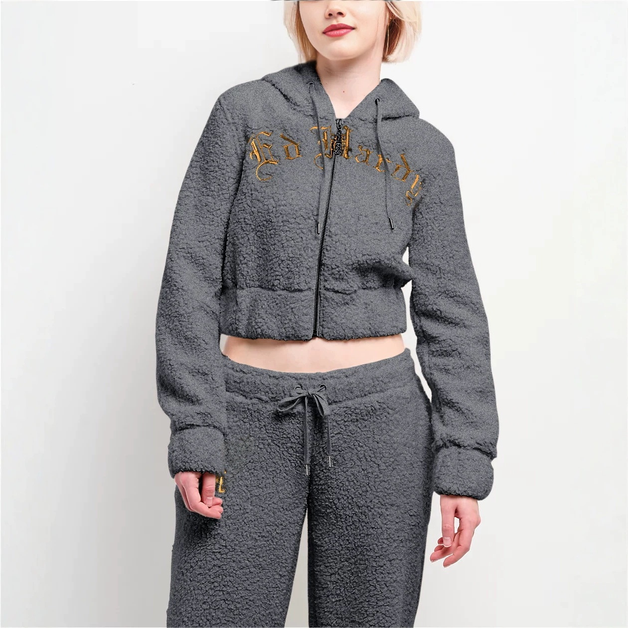 Ensemble décontracté en velour - Street Fashion Online avis et prix