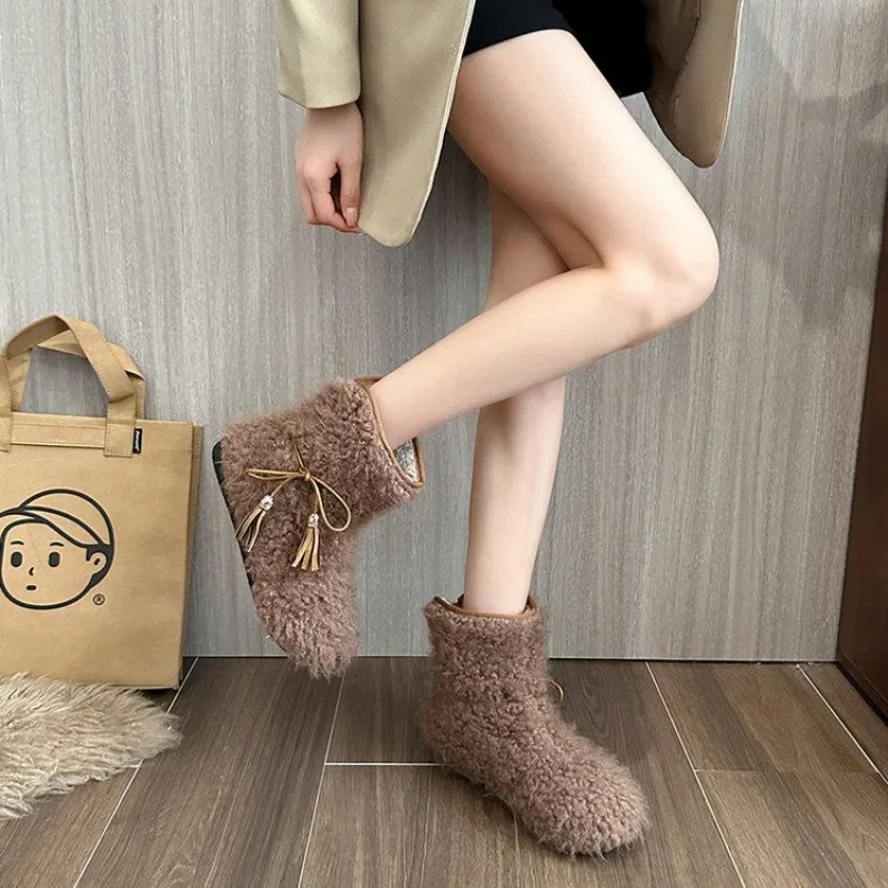 Chaussures blanches doublées d - Street Fashion Online avis et prix