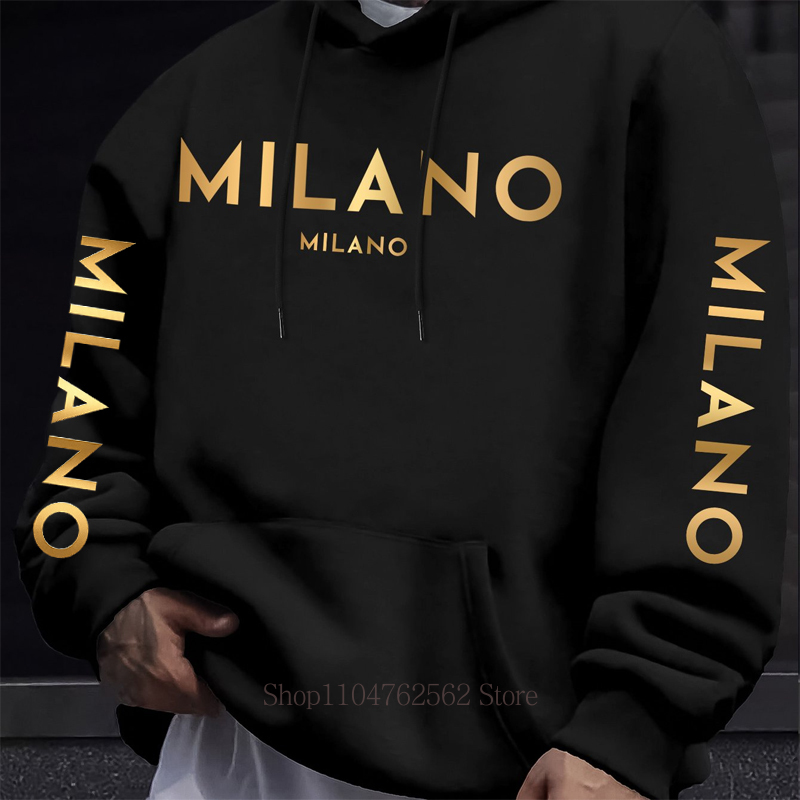 Sweat-shirt à capuche imprimé  - Street Fashion Milano avis et prix