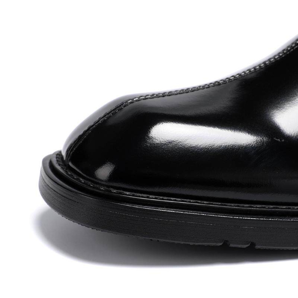 Bottes en cuir véritable pour  - Street Fashion Online avis et prix