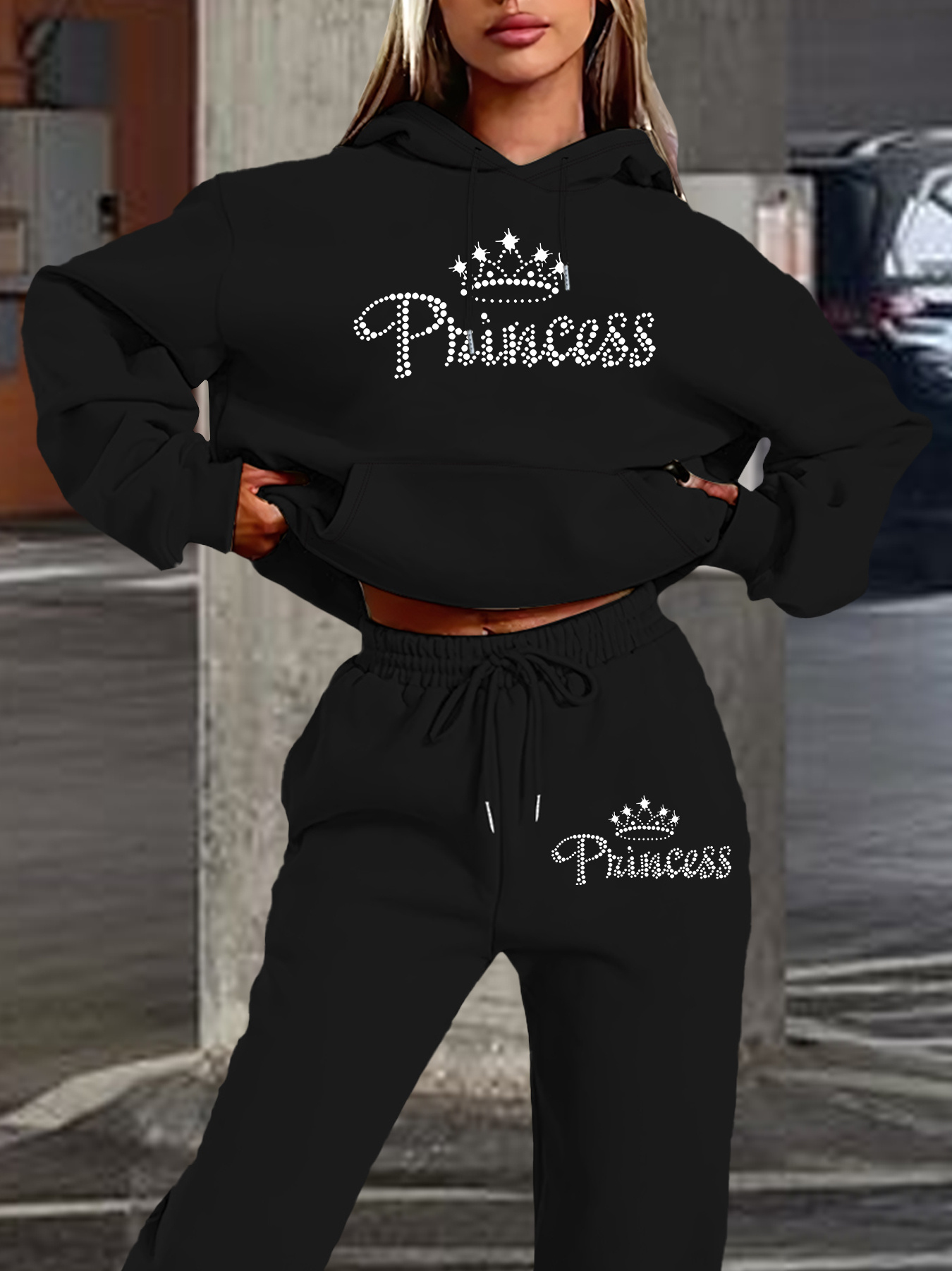 Ensemble sweat à capuche et pa - Street For Fashion avis et prix
