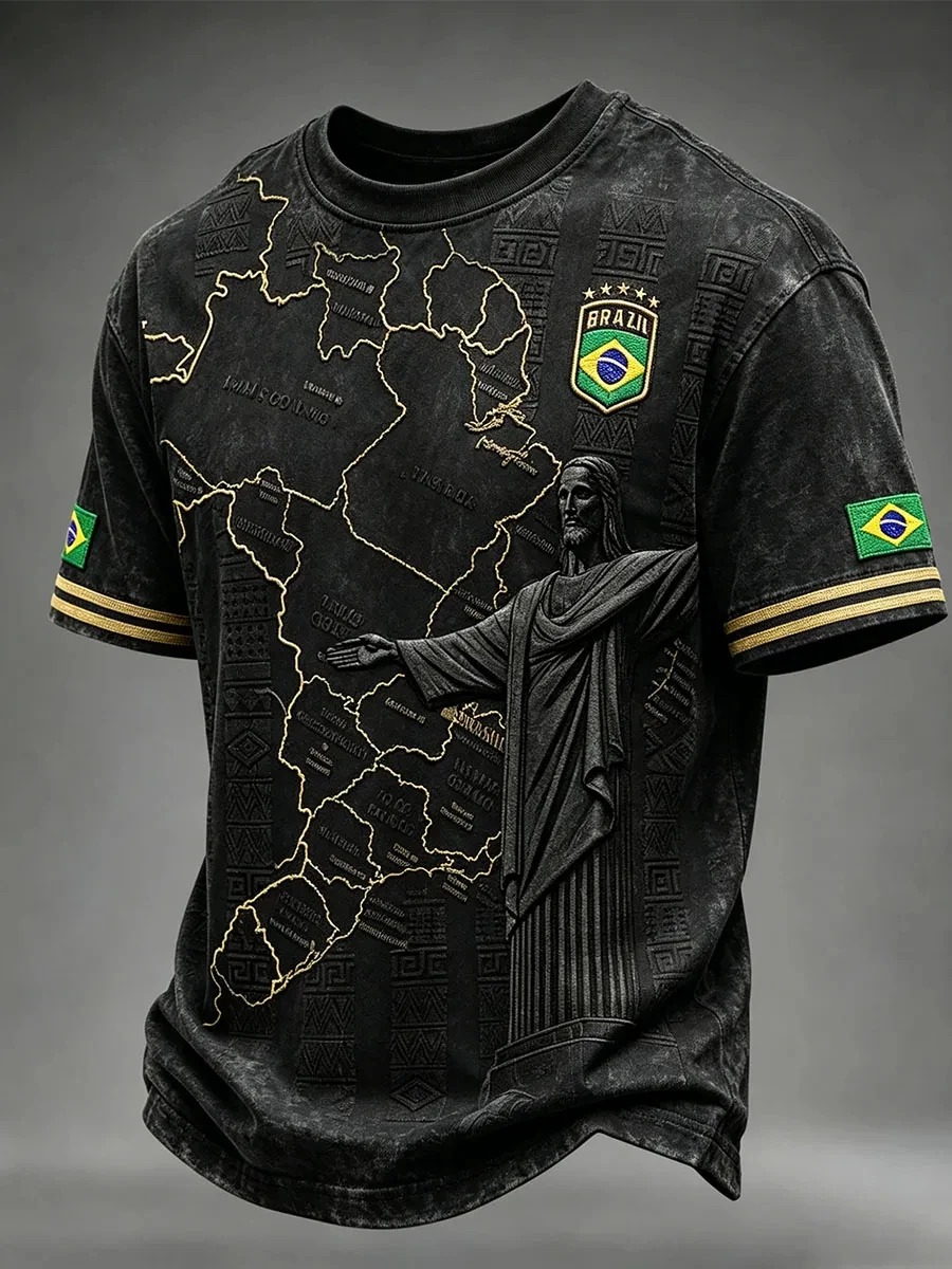 T-shirt noir de style streetwe - Street Fashion Brazil avis et prix