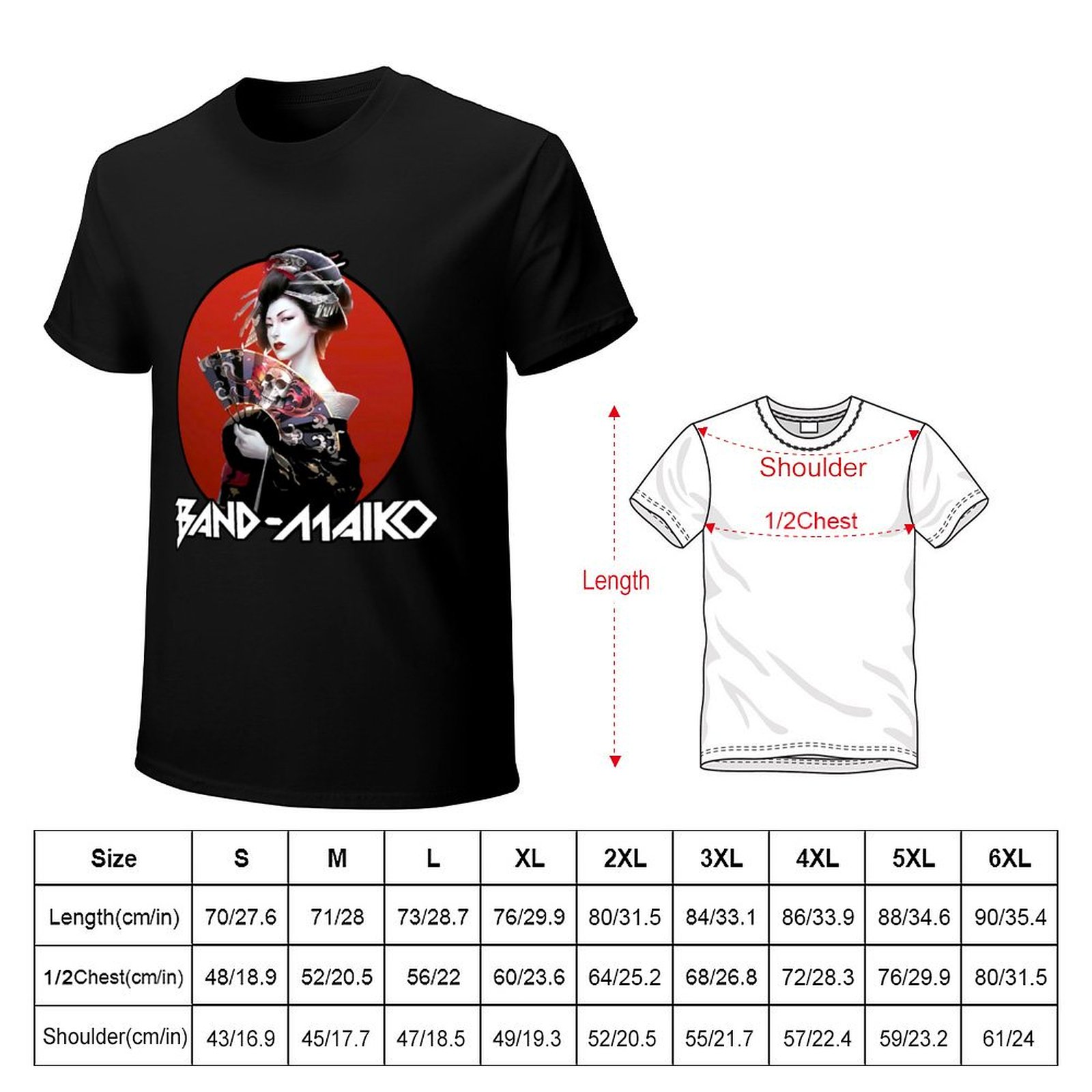T-shirt Essential Band Maid Ja - Street Fashion Essentials avis et prix